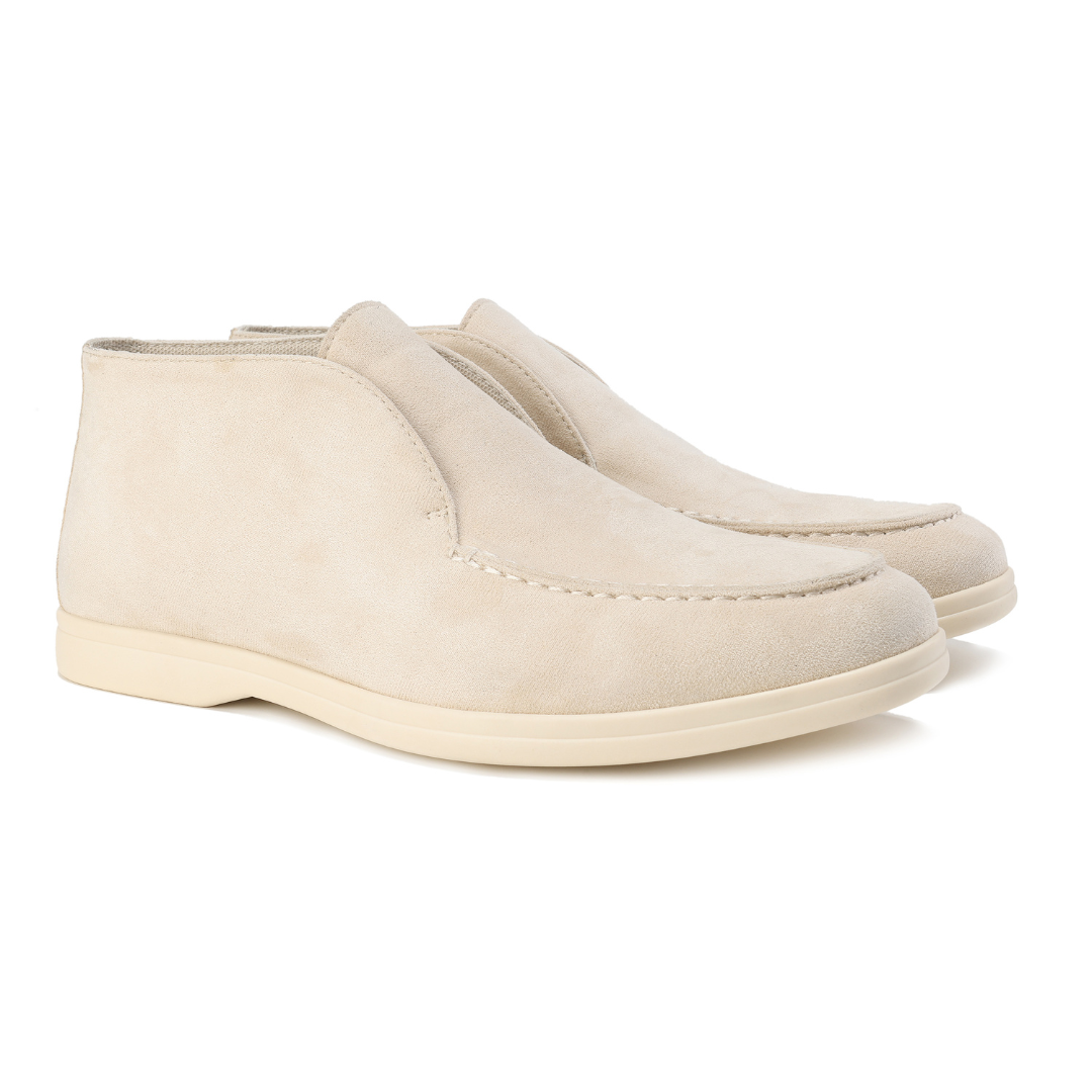 Darevo | High Suede Loafers.