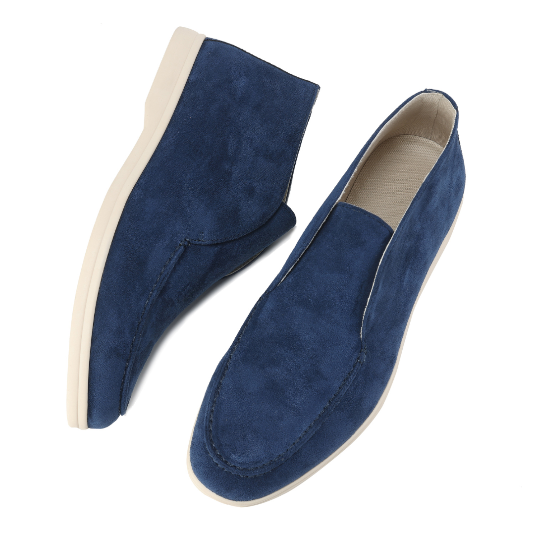 Darevo | High Suede Loafers.