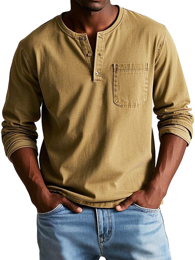 Mason | Jeans Shirt with Pocket