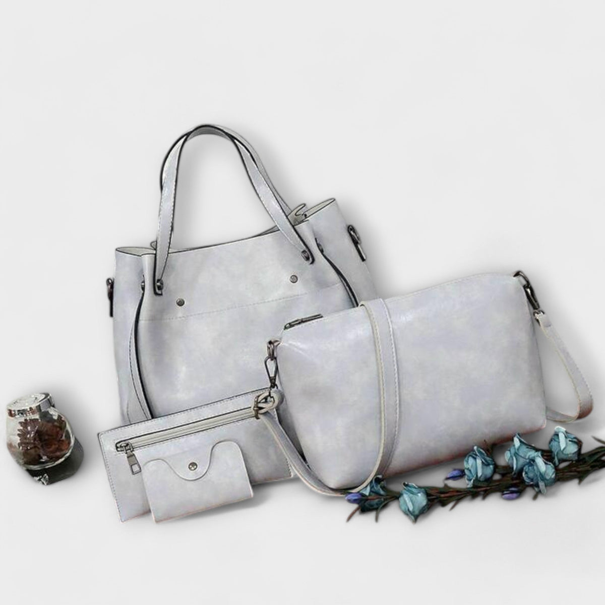 Darevo | 4-Piece Vintage Bag Set