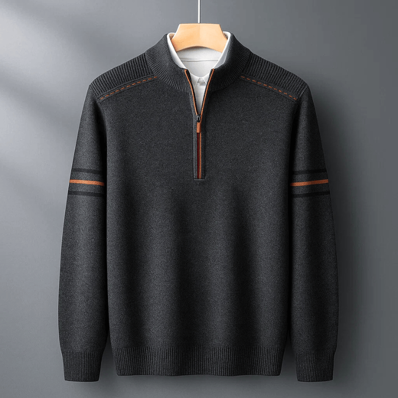 Donovan | Modern Half-Zip Sweater Ease