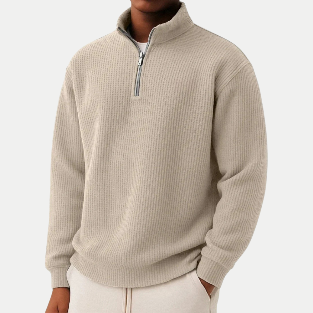 Ernesto | Casual Zip-Up Sweater