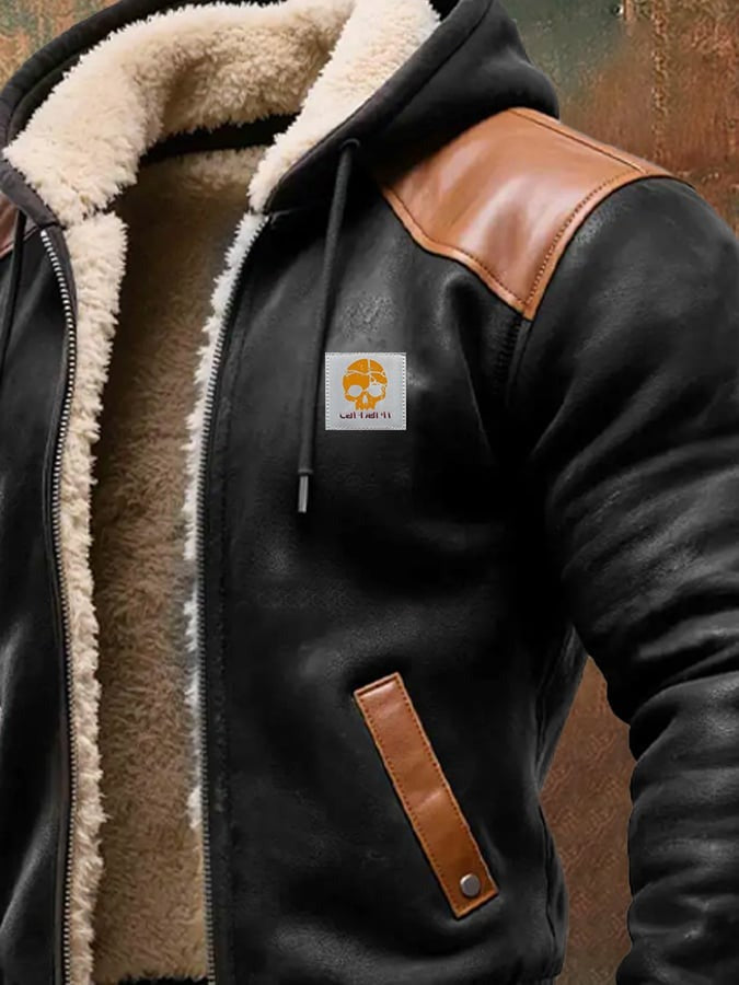 Darevo | Winter Jacket with Refined Leather Details