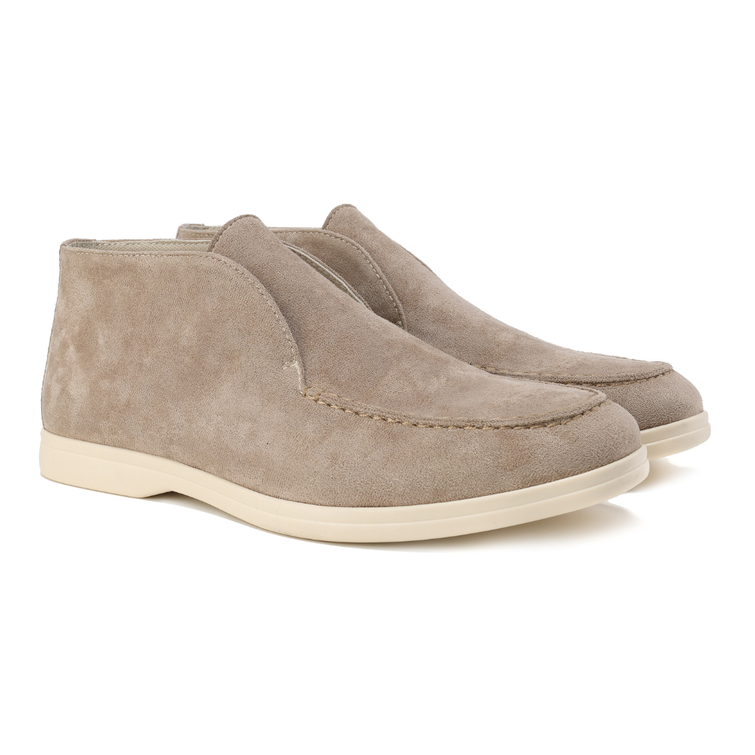 Darevo | High Suede Loafers.