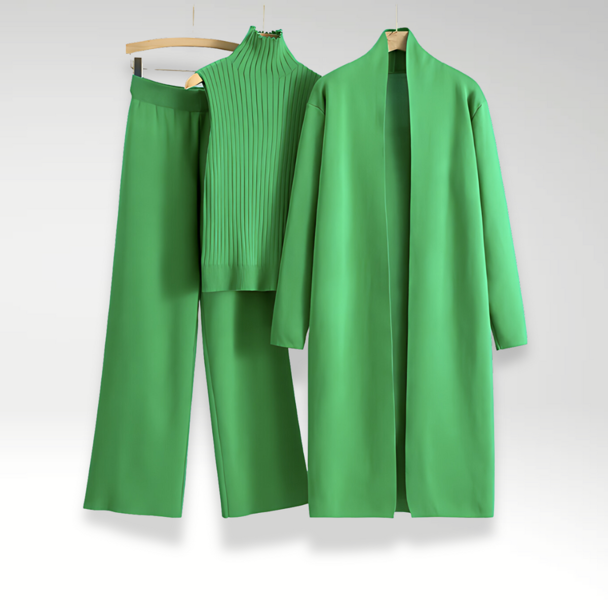 Darevo | Complete Three-Piece Luxe Knit Set