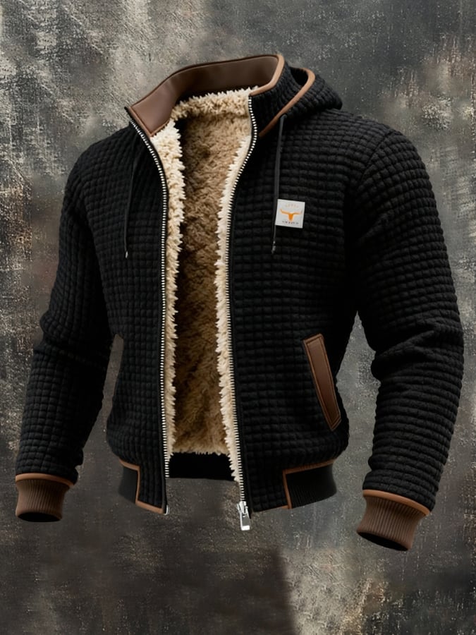 Joaquin | WINTER QUILTED JACKET WITH SHERPA INTERIOR