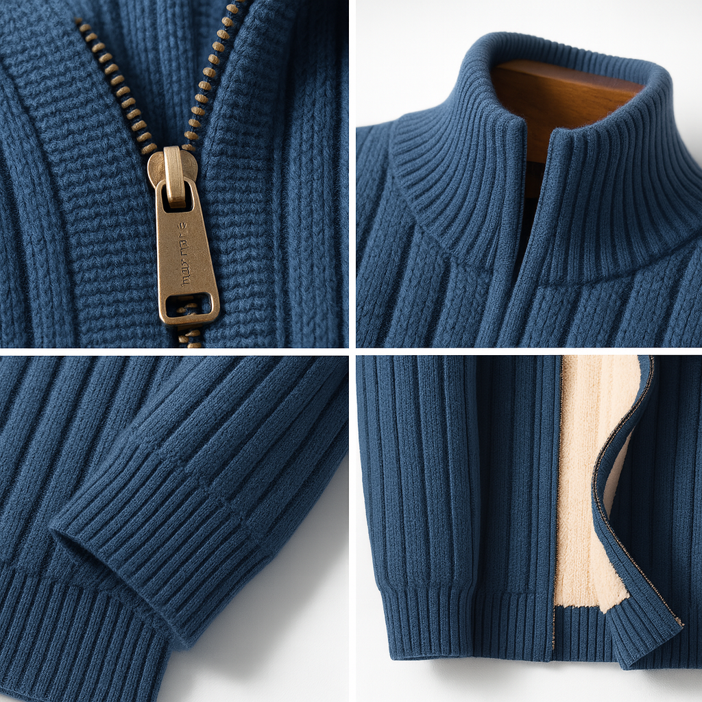 Dorian | CLASSIC ELEGANT ZIPPERED VEST