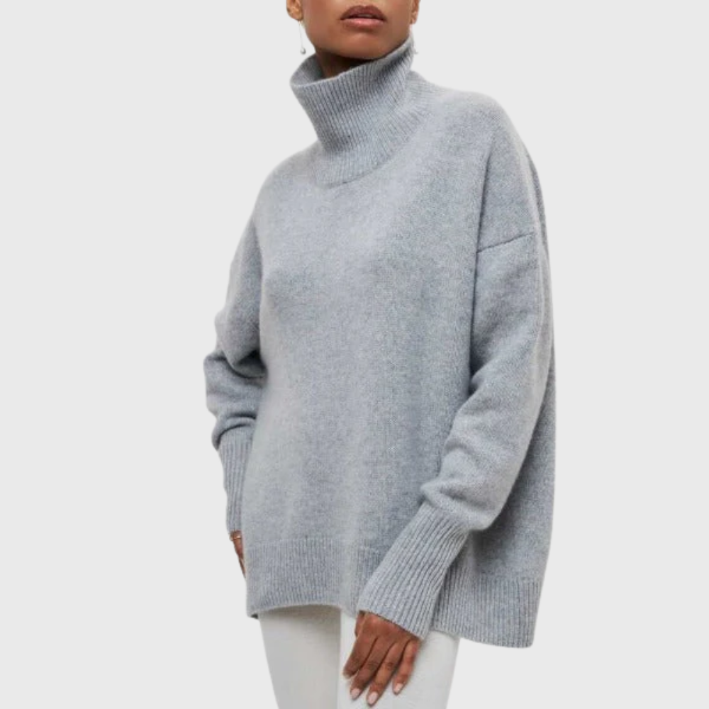 Anna | High Neck Pullover