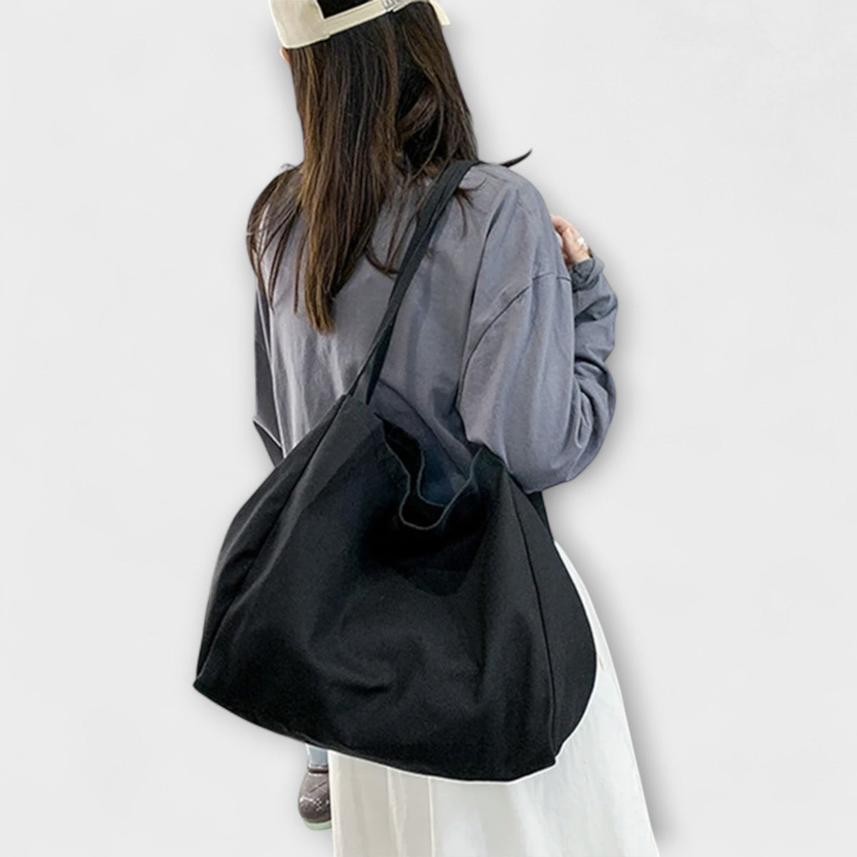 Darevo | High-Quality Large Canvas Shopper Bag