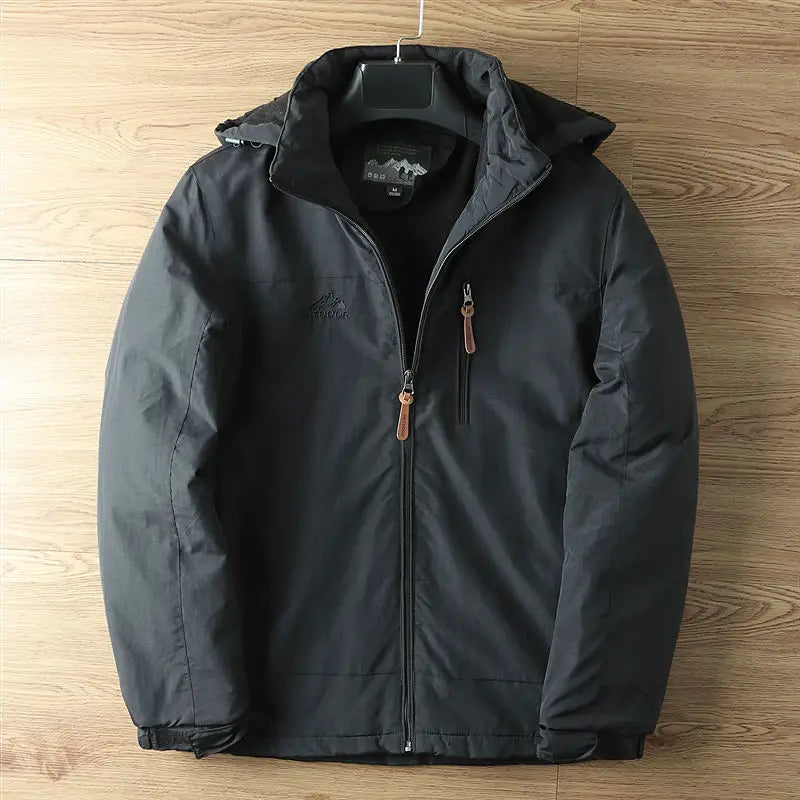Darevo | Hooded Jacket with Zip Chest Pocket