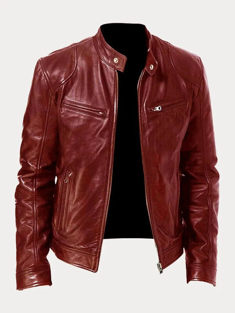 Damien | Classic Leather Jacket