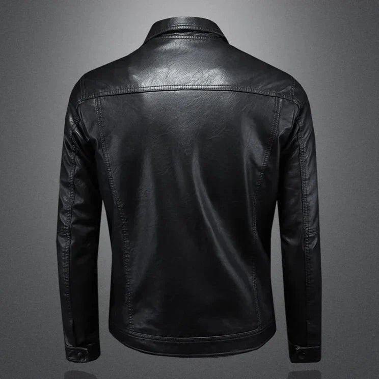 Darevo | Biker Leather Jacket