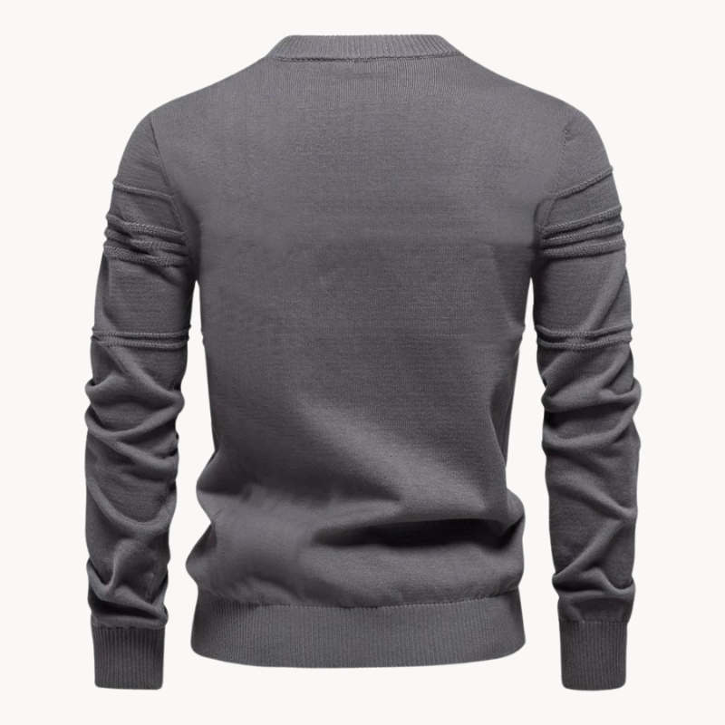 Kade | Elegant Sweater for Men with Checkered Design
