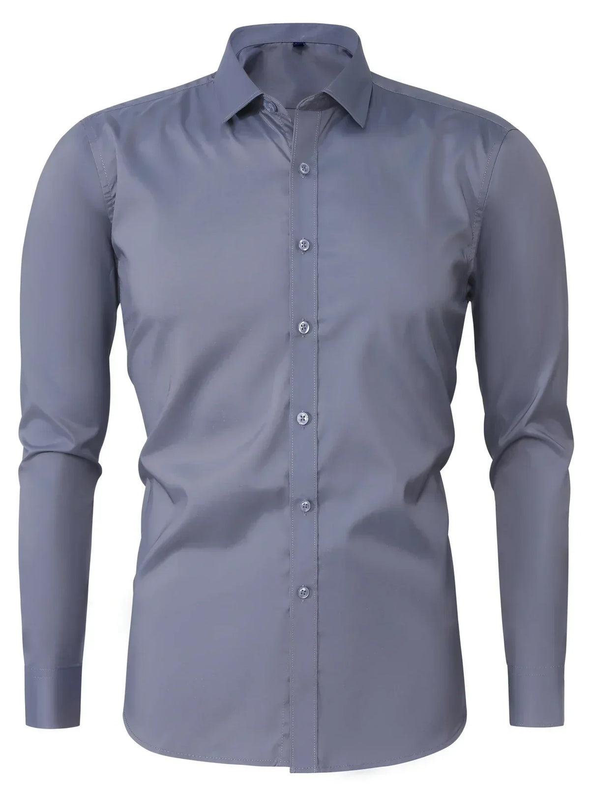 Darevo | Elegant Long Sleeve Button-Up Shirt