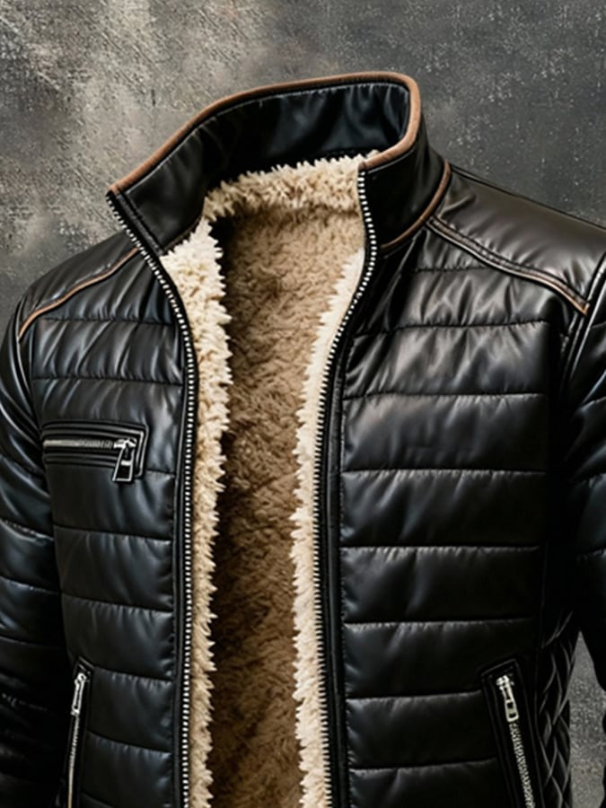 Darevo | Jacket with High Collar and Refined Cut