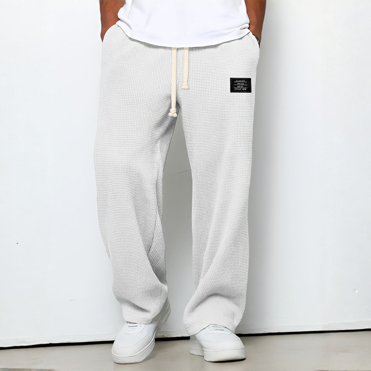 Darevo | Comfortable men's pants with a loose fit and adjustable waist