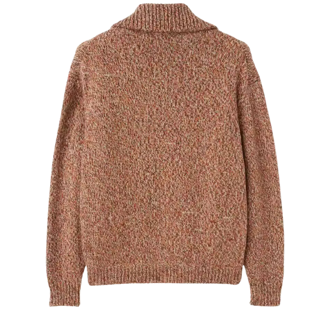 Darevo | Zip-Up Bomber in Alpaca Wool