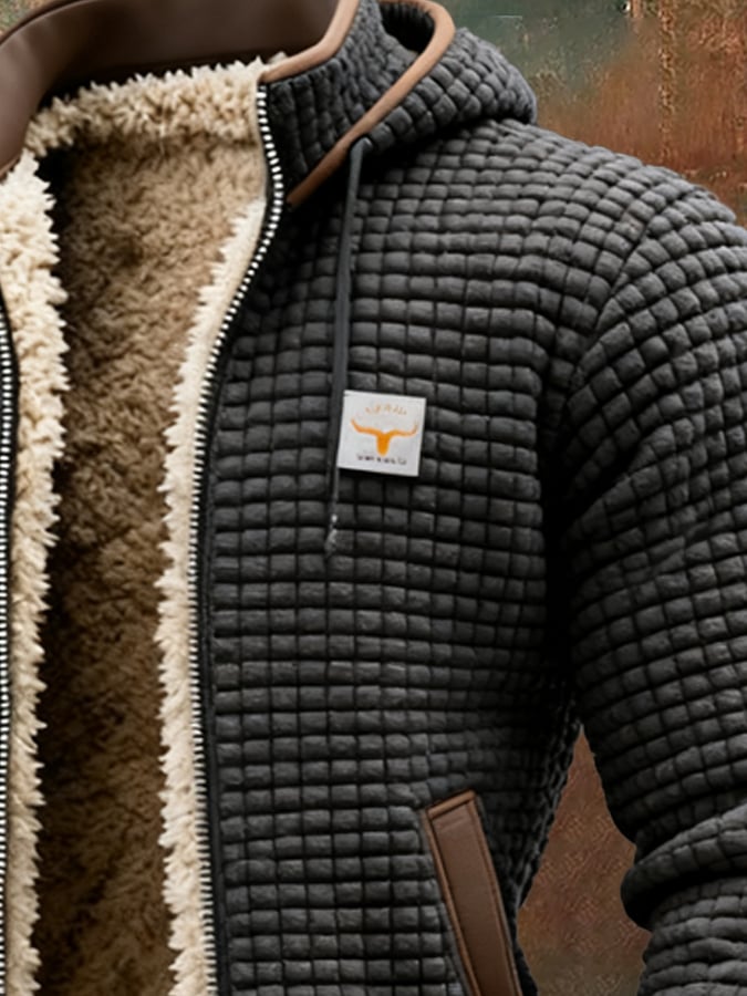 Joaquin  | WINTER QUILTED JACKET WITH SHERPA INTERIOR
