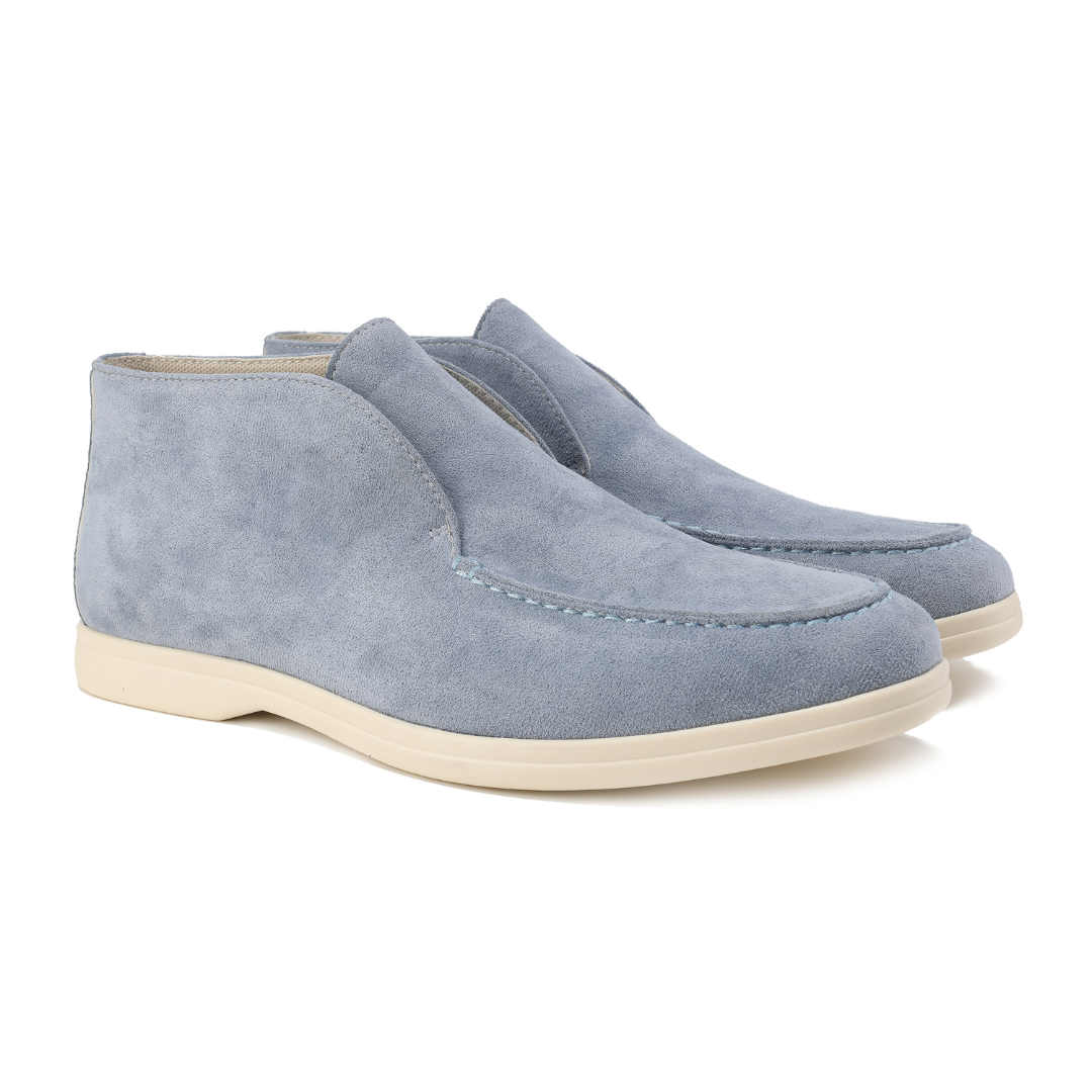 Darevo | High Suede Loafers.