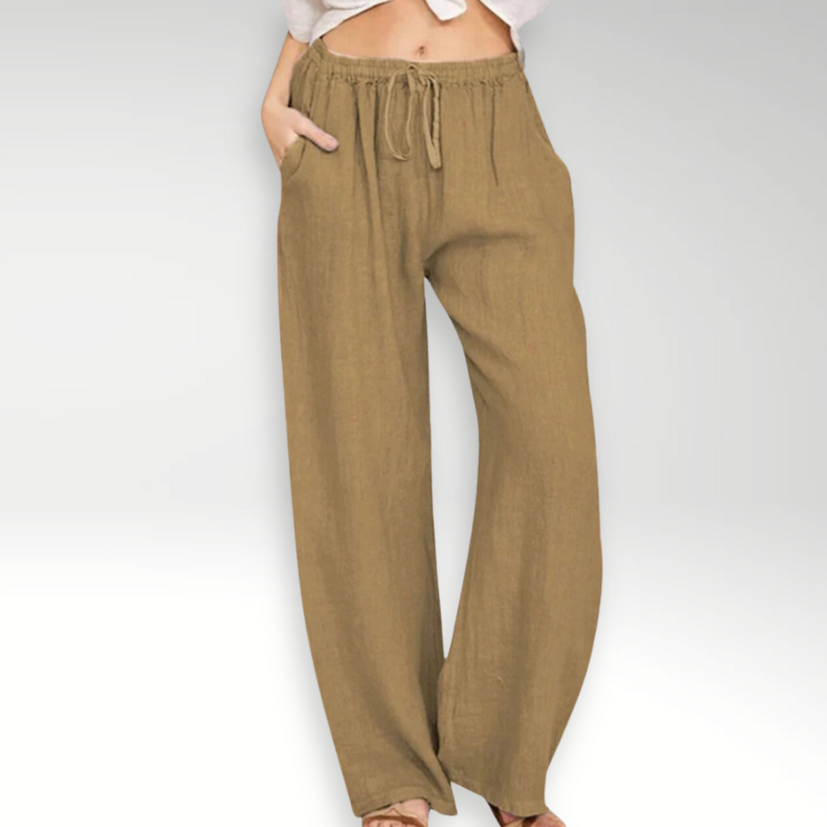 Darevo | Comfort Wide-Leg Pants.
