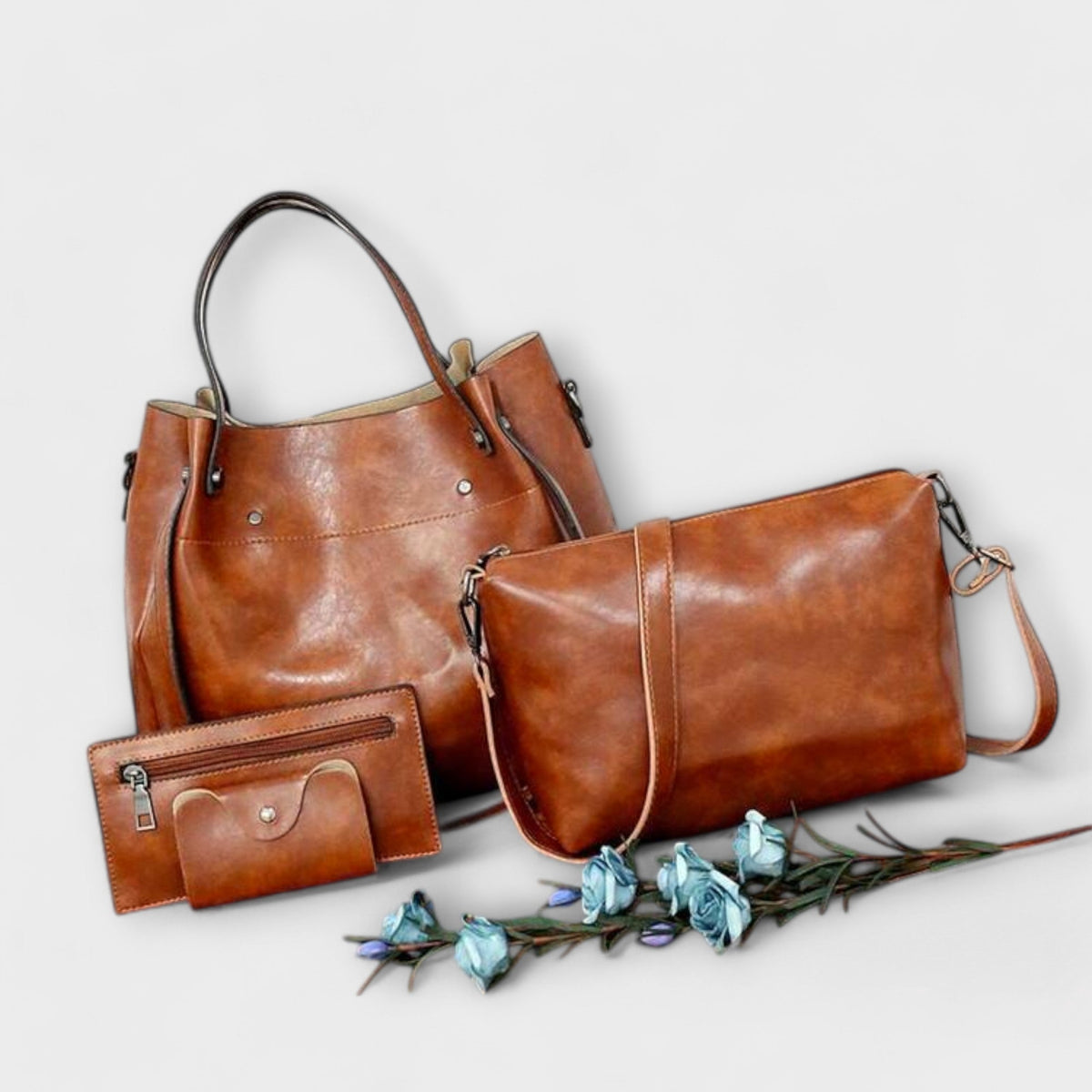 Darevo | 4-Piece Vintage Bag Set