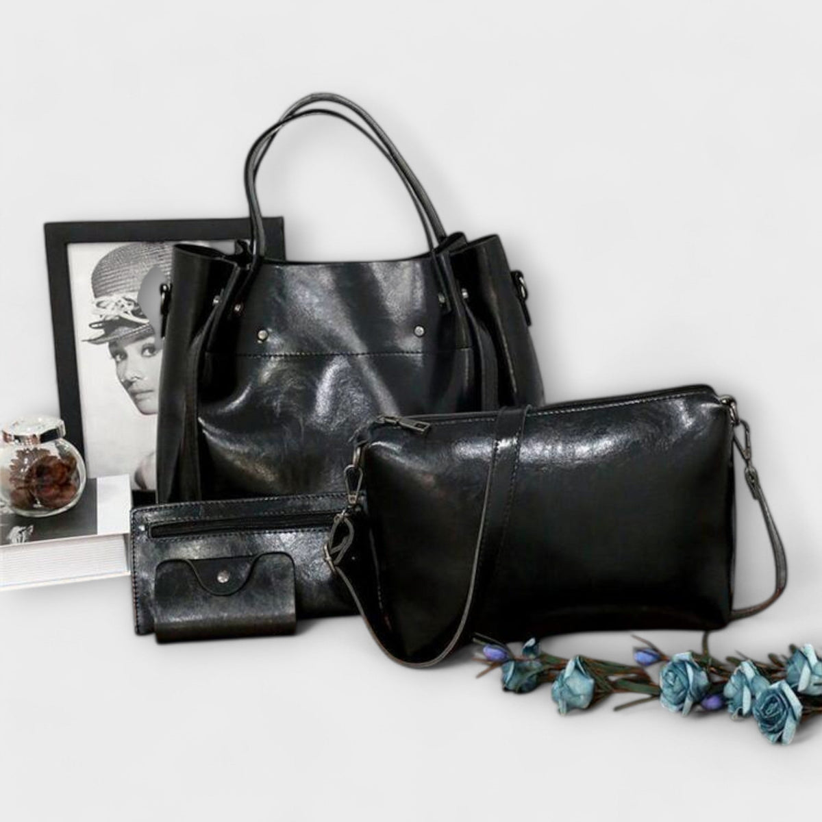 Darevo | 4-Piece Vintage Bag Set