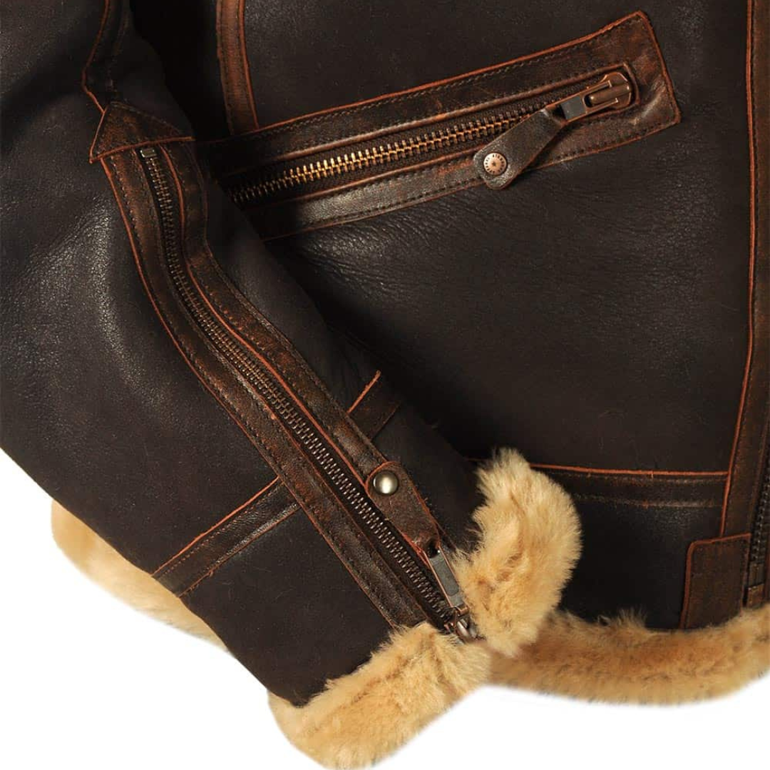 Leo | Warm Aviator Jacket