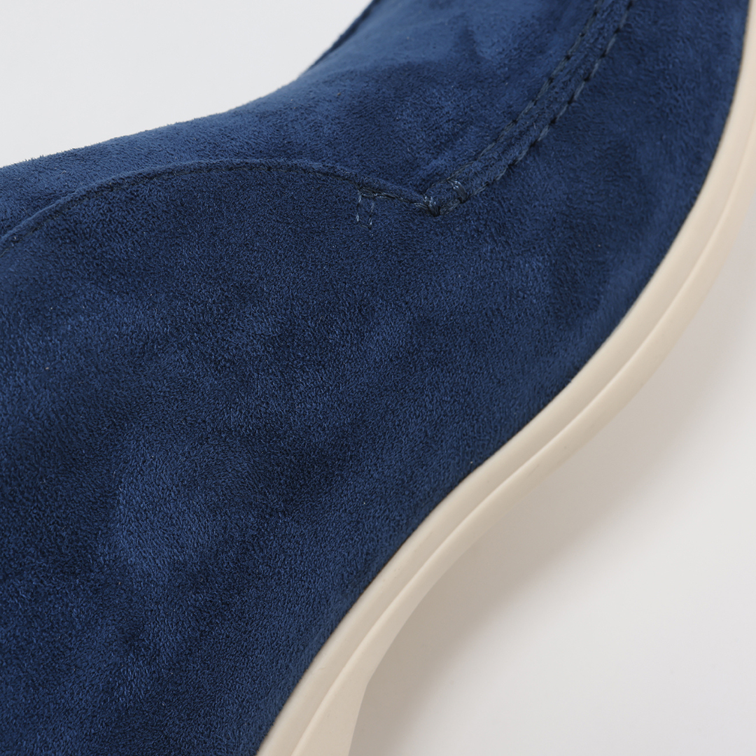 Darevo | High Suede Loafers.