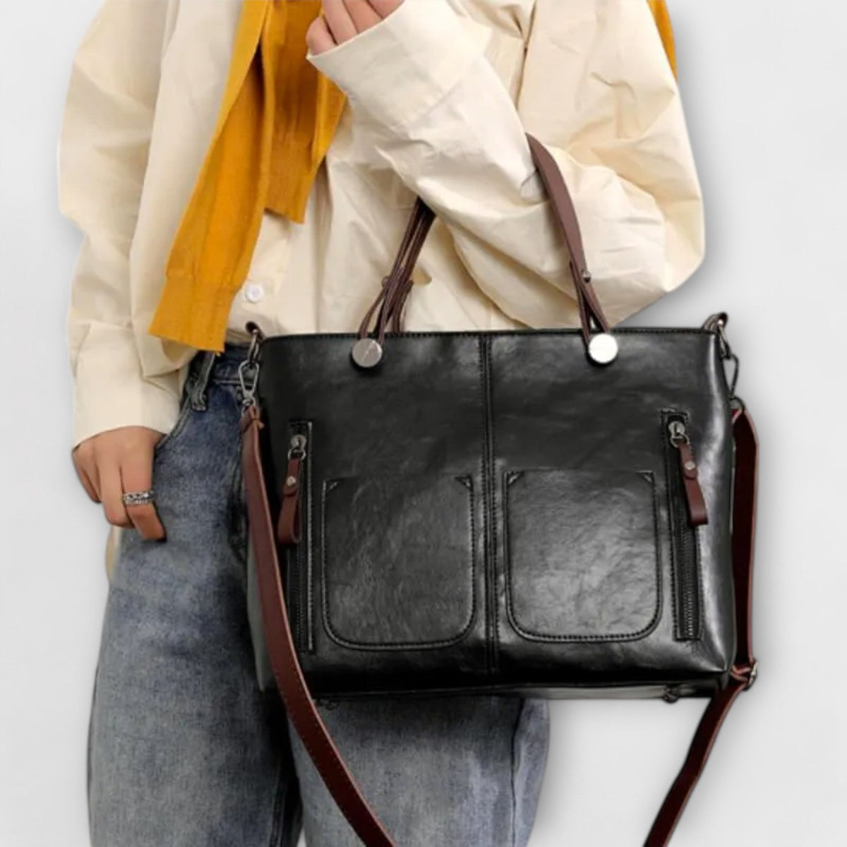 Darevo | Elegant Leather Bag