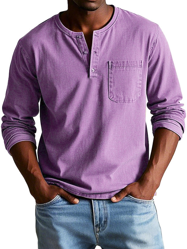 Darevo | Vintage Long Sleeve Shirt