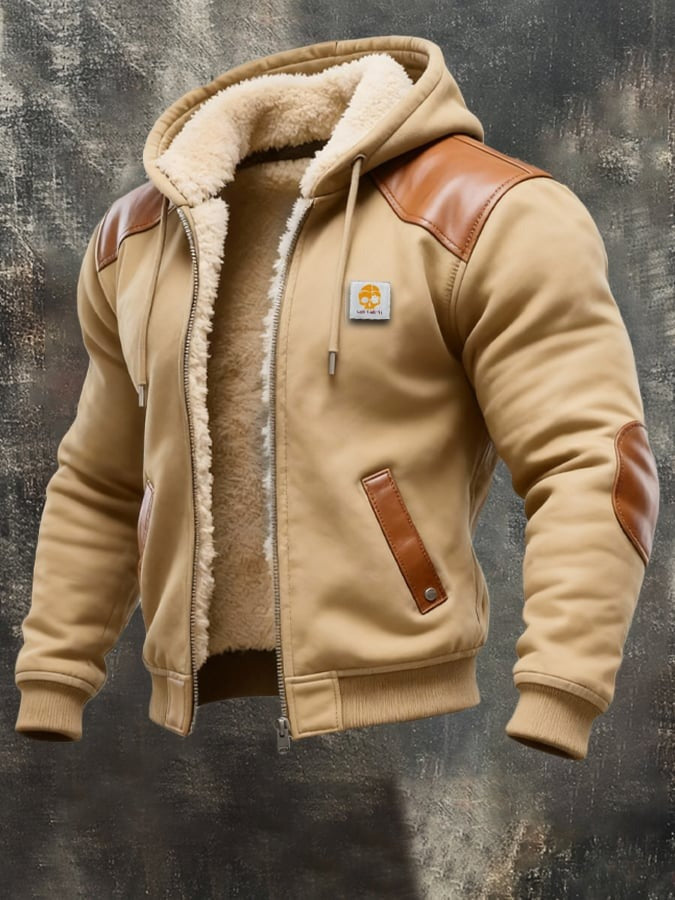 Hugo | WARM VINTAGE SUEDE AND LEATHER JACKET
