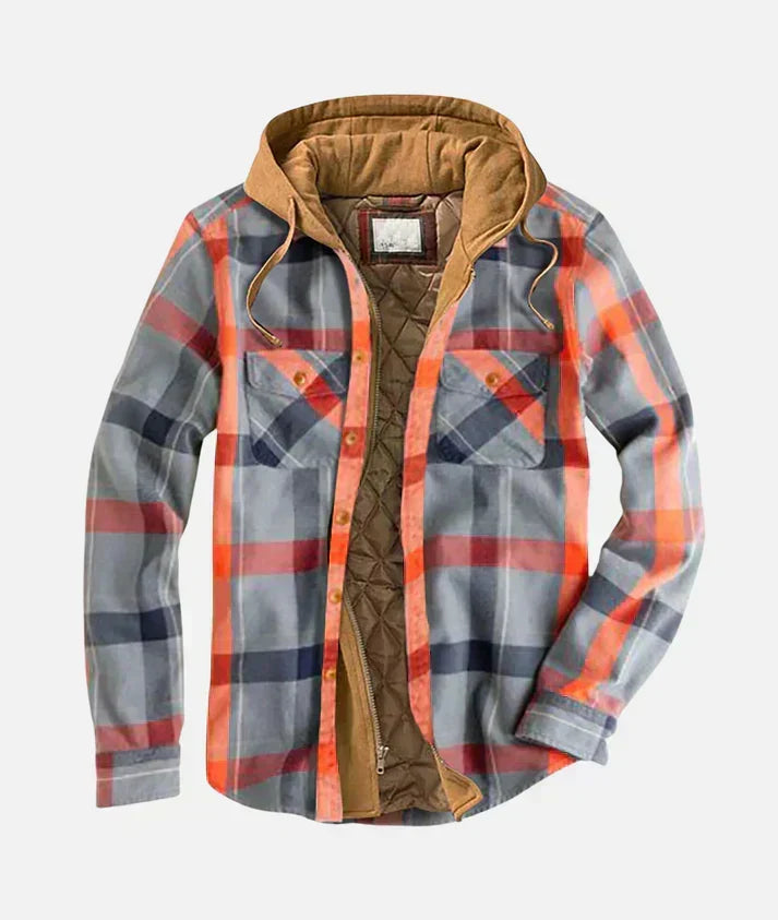 Darevo | Patchwork Plaid Jacket