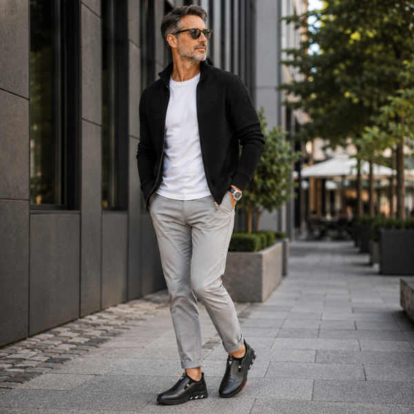 Darevo | Elegant men's shoes with non-slip sole