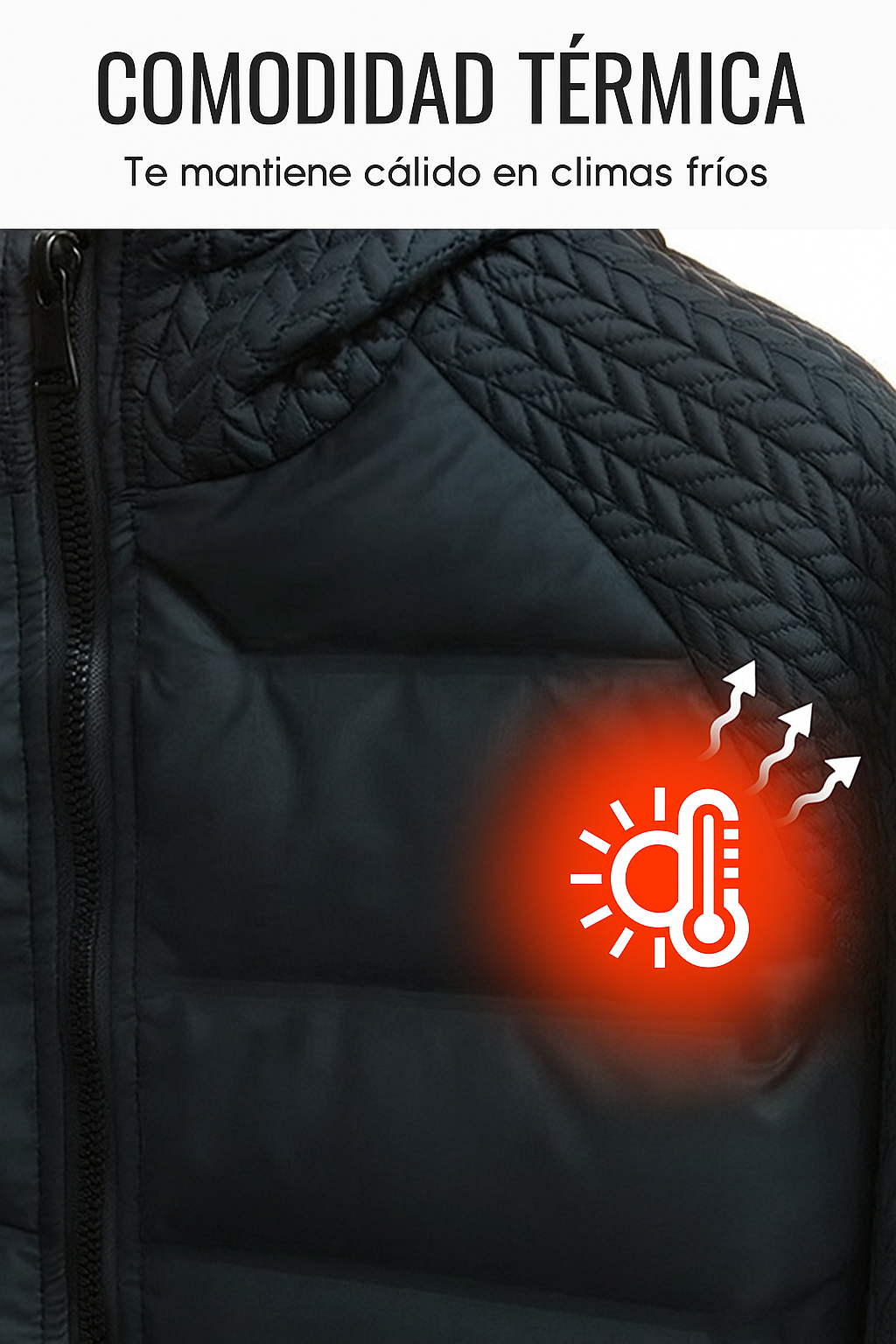 Alexander | Thermal Hooded Jacket | Padded and Windproof
