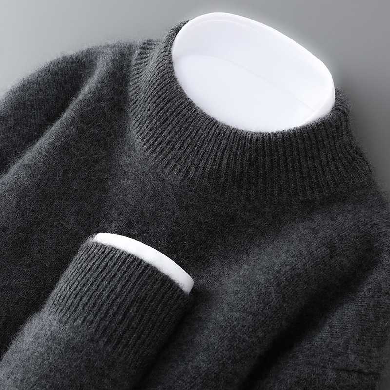 Chester | Elegant Cashmere Sweater (Dark Gray)