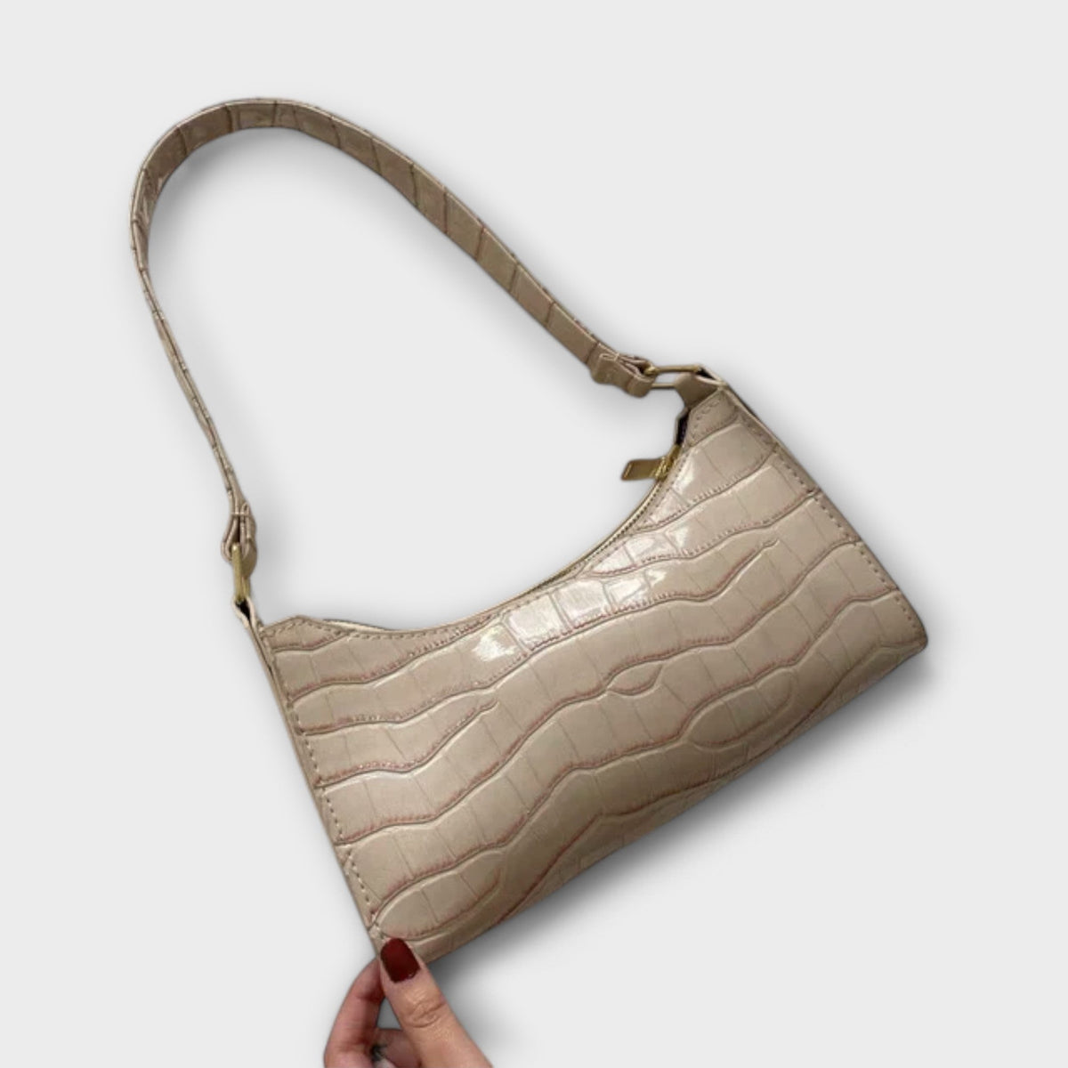 Darevo | Shiny Leather Bag