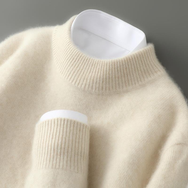 Chester | Elegant Cashmere Sweater (Cream)