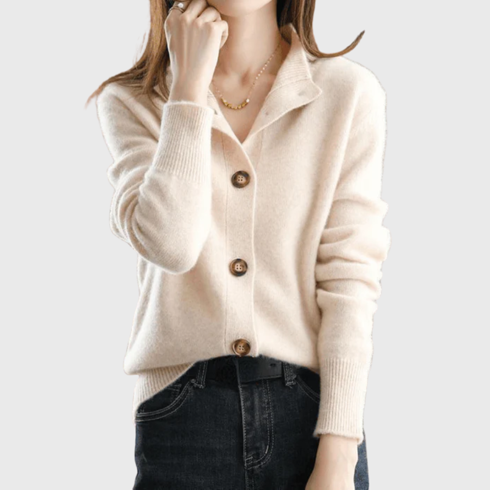 Natalie | Knitted Cashmere Vest