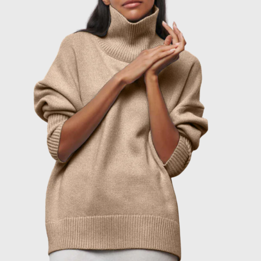 Avery | High Neck Pullover