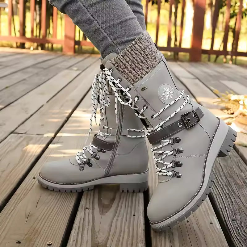 Esme | Waterproof Lace-Up Boots
