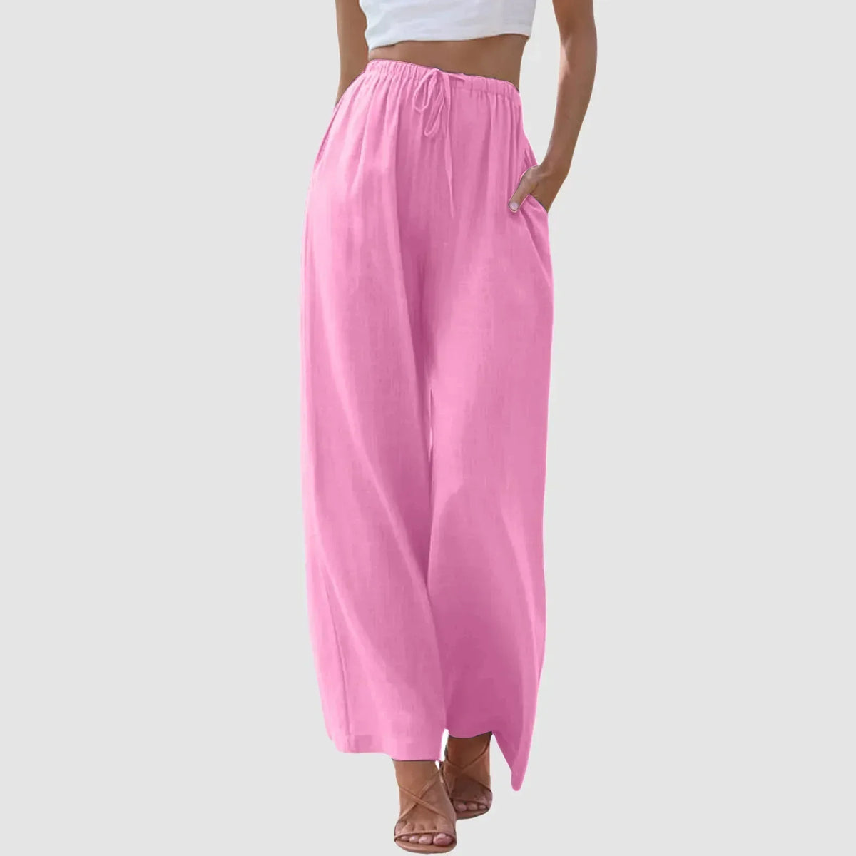 Darevo  | High-Waisted Wide Leg Pants
