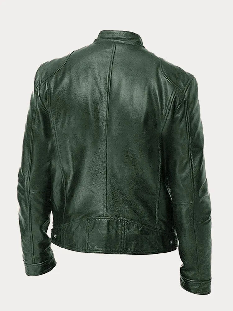 Damien | Classic Leather Jacket