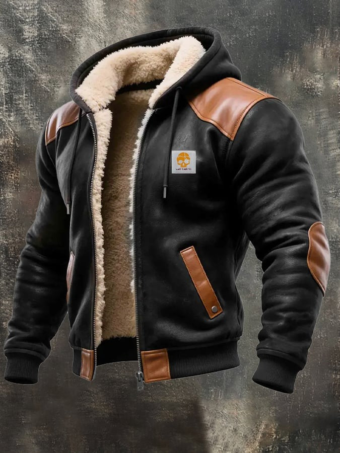 Darevo | Winter Jacket with Refined Leather Details