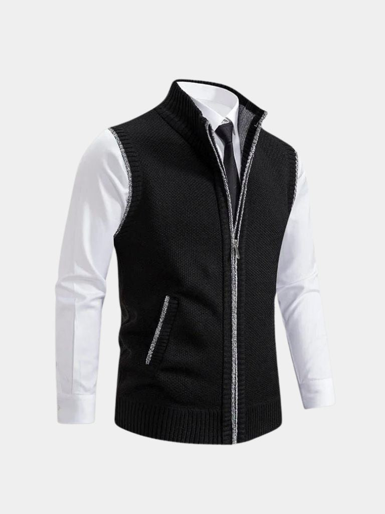 Winston | Elegant Gilet with Full Zip