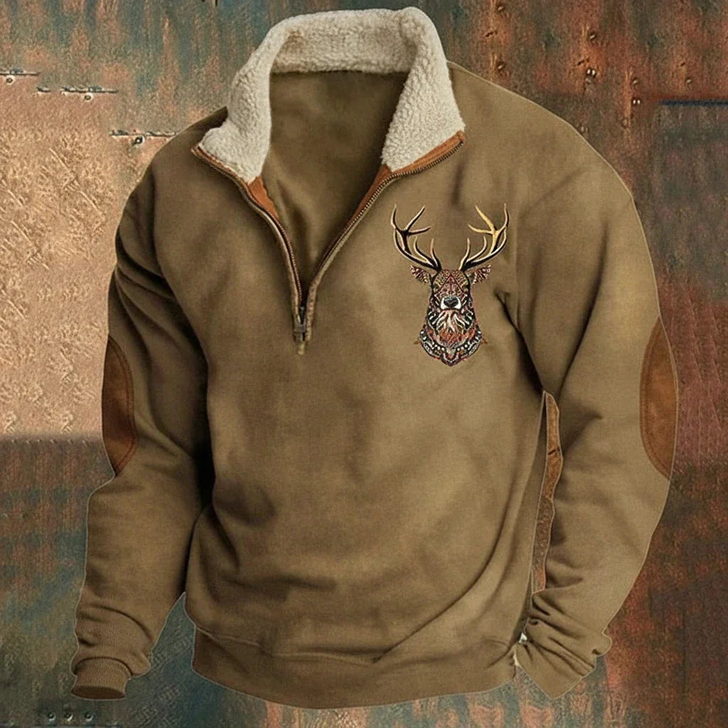 Everett | Nordic Deer Sweater