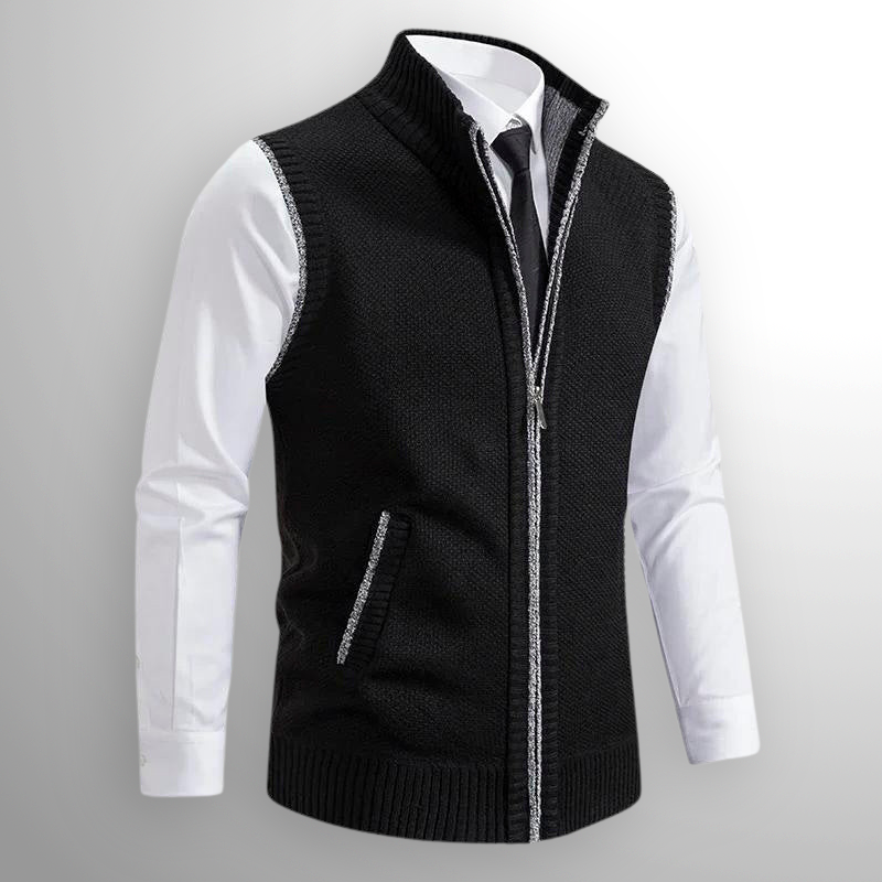 Darevo | Elegant Gilet with Full Zip